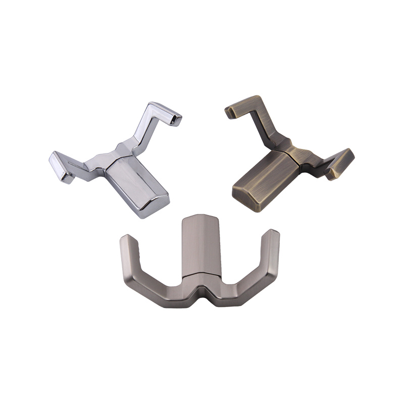 Gancho de ropa antiguo verde creativo de lujo ligero de aleación de zinc Y107