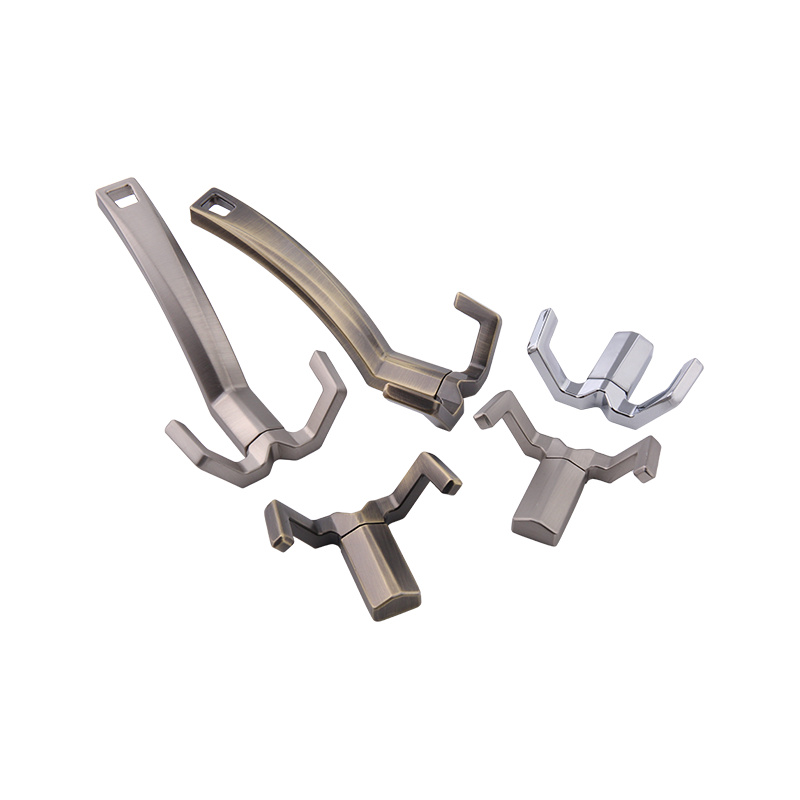 Gancho de ropa antiguo verde creativo de lujo ligero de aleación de zinc Y107